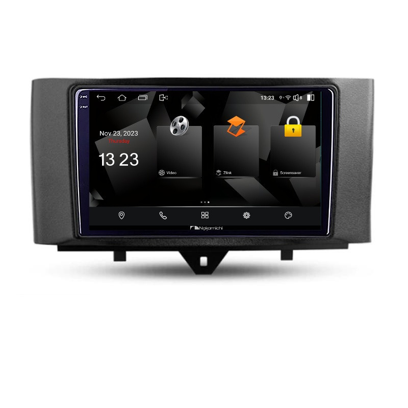 Navigatie dedicata Nakamichi Smart For Two 2010-2015 5230-Smart10 Android Ecran 720P Quad Core 2+32 carplay android auto