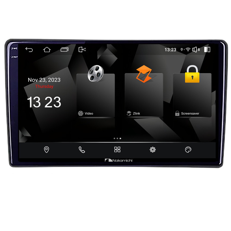 Navigatie dedicata Nakamichi Toyota Android radio gps internet quad core 2+32 carplay android auto