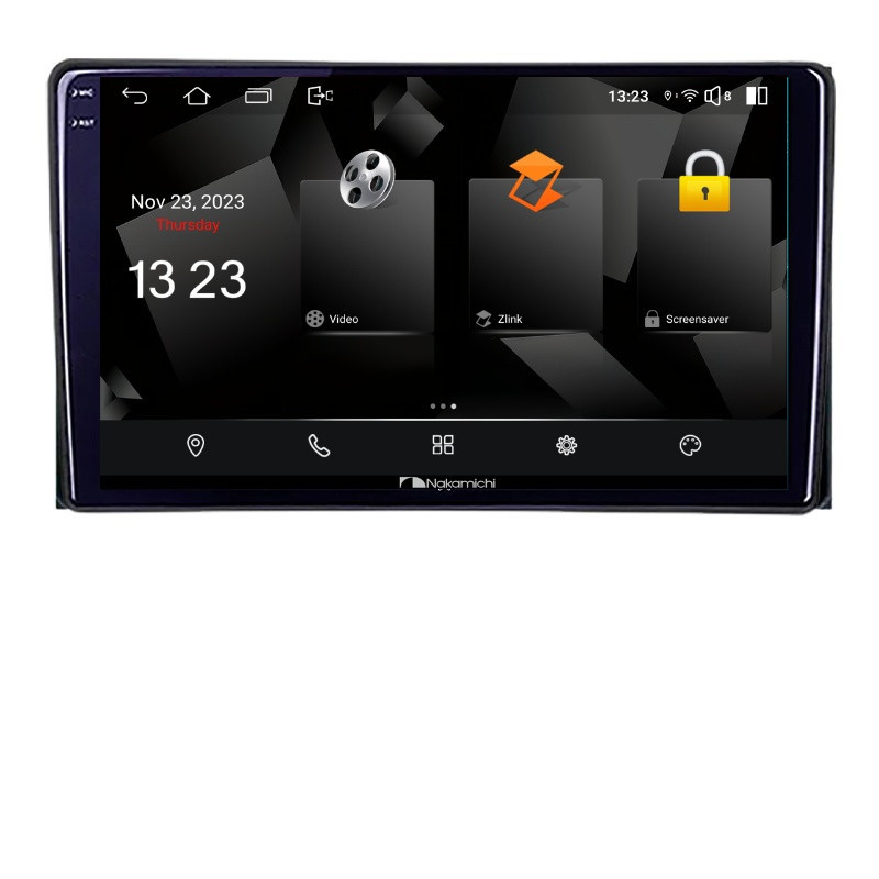 Navigatie dedicata Nakamichi Toyota Auris 2007-2013 5230-auris-2013 Android Ecran 720P Quad Core 2+32 carplay android auto