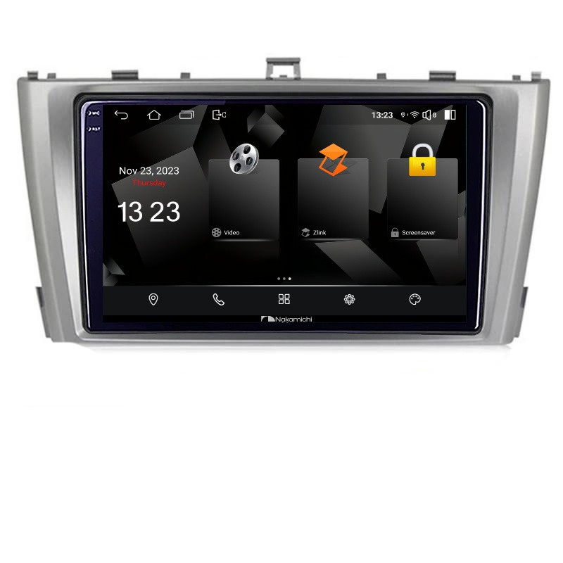 Navigatie dedicata Nakamichi Toyota Avensis 2009-2015 5230-TY12 Android Ecran 720P Quad Core 2+32 carplay android auto