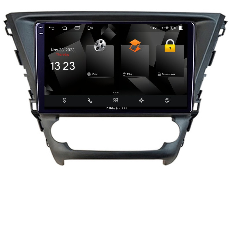 Navigatie dedicata Nakamichi Toyota Avensis 2015-2019 Android Ecran 720P Quad Core 2+32 carplay android auto