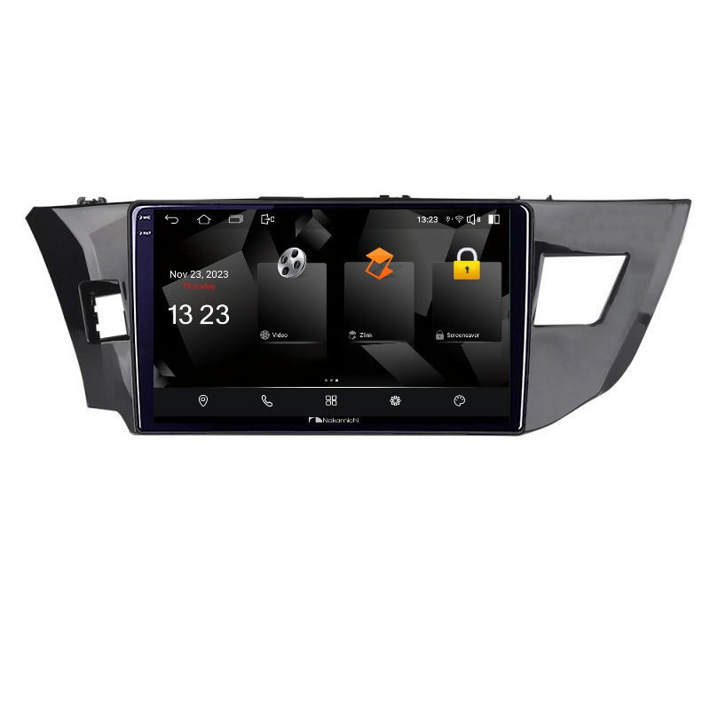 Navigatie dedicata Nakamichi Toyota Corolla 2013-2017 5230-470  Android Ecran 720P Quad Core 2+32 carplay android auto