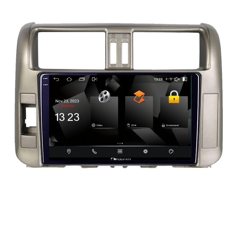 Navigatie dedicata Nakamichi Toyota Prado 2010-2013 5230-347 Android Ecran 720P Quad Core 2+32 carplay android auto