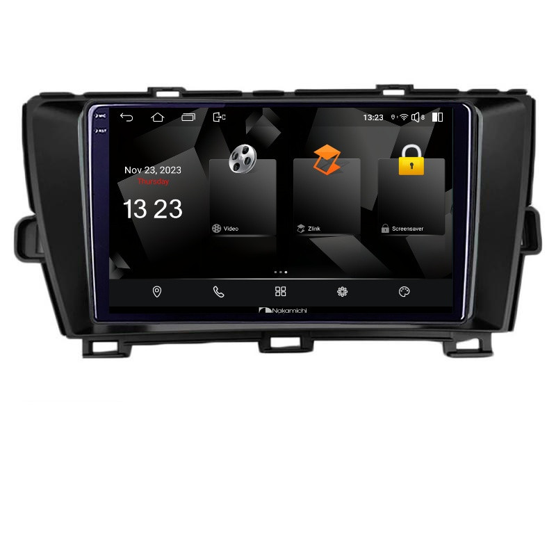 Navigatie dedicata Nakamichi Toyota Prius 2009-2014 5230-TY39  Android Ecran 720P Quad Core 2+32 carplay android auto