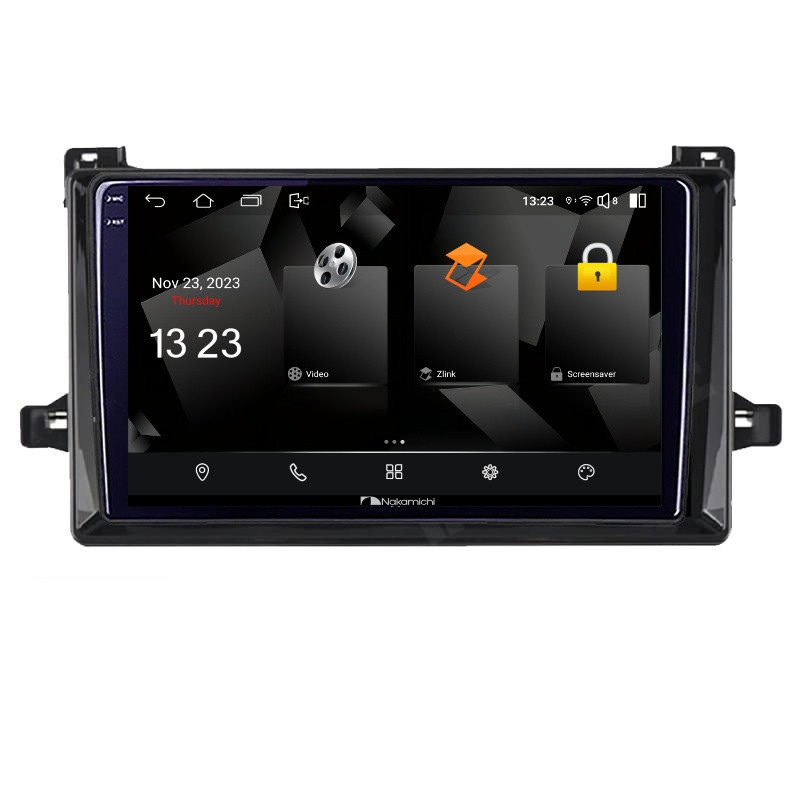 Navigatie dedicata Nakamichi Toyota Prius dupa 2015 5230-TY50  Android Ecran 720P Quad Core 2+32 carplay android auto