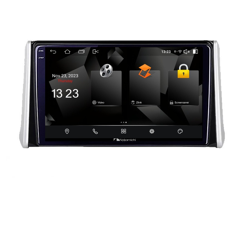 Navigatie dedicata Nakamichi Toyota RAV4 2018 Android Ecran 720P Quad Core 2+32 carplay android auto