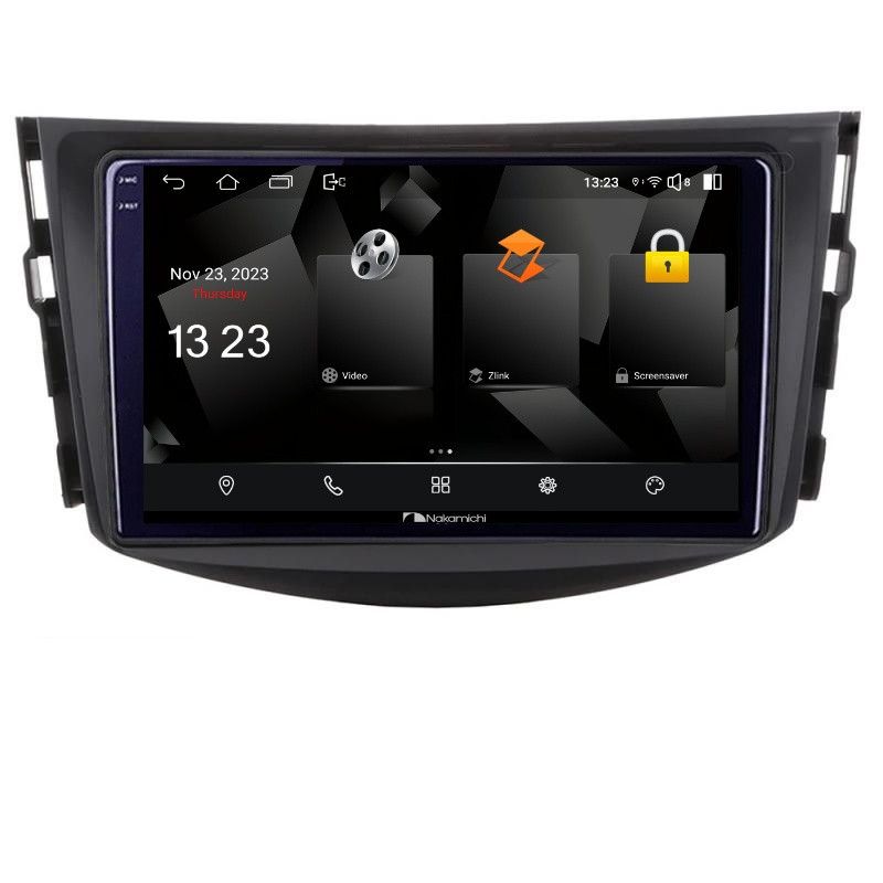 Navigatie dedicata Nakamichi Toyota RAV4 5230-018  Android Ecran 720P Quad Core 2+32 carplay android auto