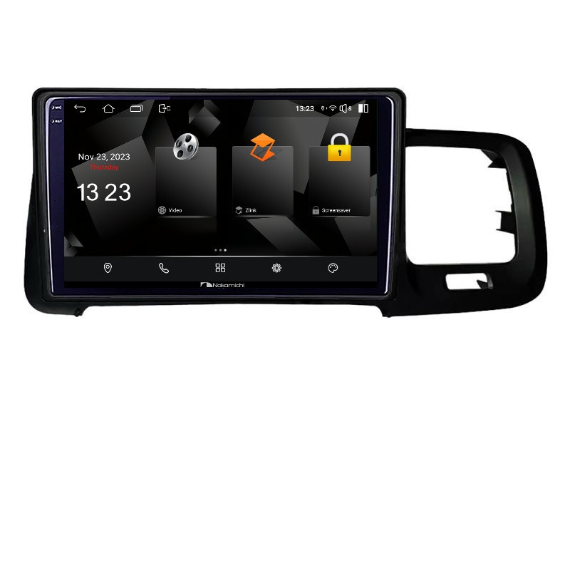 Navigatie dedicata Nakamichi Volvo S60 2014-2018 sistem Sensus Connect 5230-s60-14 Android Ecran 720P Quad Core 2+32 carplay android auto