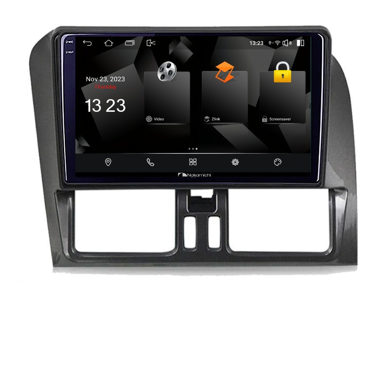 Navigatie dedicata Nakamichi Volvo XC60 2014-2018 sistem Sensus Connect 5230-272-14 Android Ecran 720P Quad Core 2+32 carplay android auto