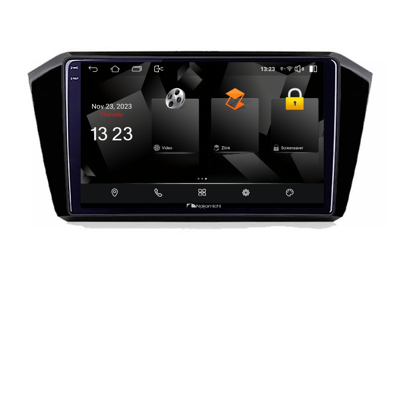 Navigatie dedicata Nakamichi VW Passat 2015- 5510-518 Android Octa Core 720p 4+64 DSP 360 camera carplay android auto