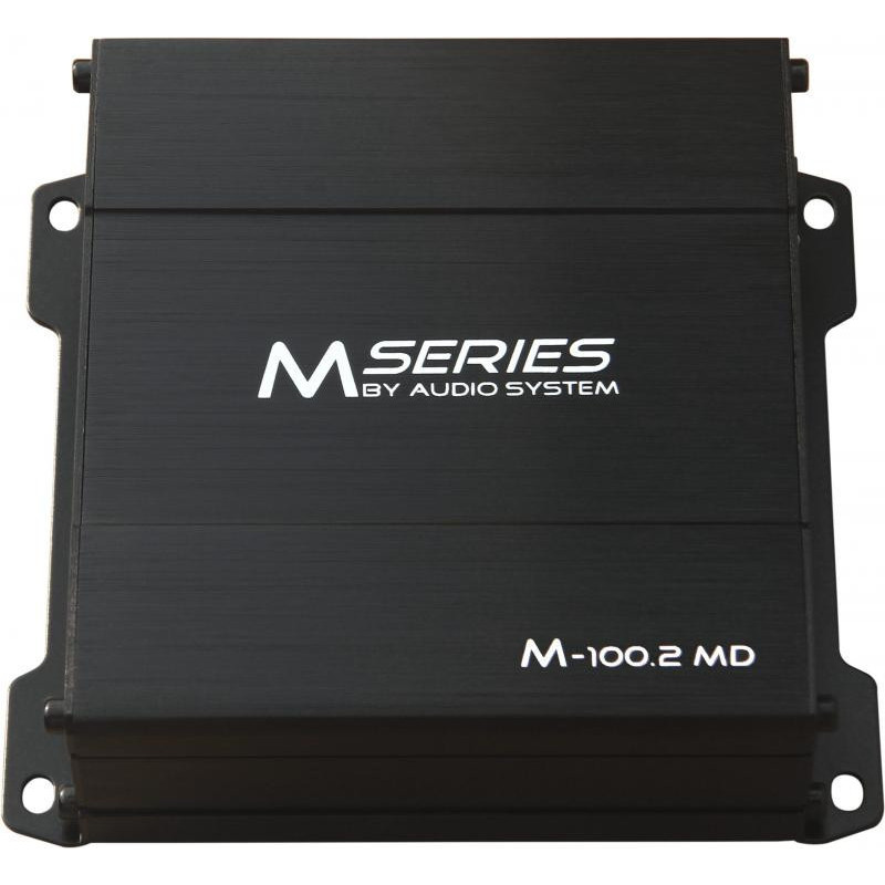 Amplificator Audio-Systems M-100.2 MD, 2 x 150 watts, in 2 sau 4 ohm, dimensiune micro clasa D