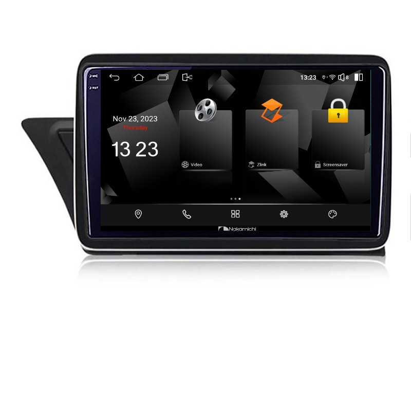 Navigatie dedicata Nakamichi Audi A4 2008-2016 NON-MMI 5960Pro-A4 Android Octa Core Qualcomm 2K Qled 8+128 DTS DSP 360 4G Optical