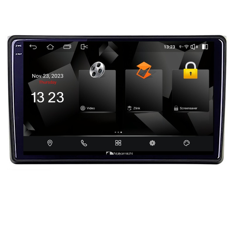 Navigatie dedicata Nakamichi Audi A4 B6 Quad Core 5960Pro-050 Android Octa Core Qualcomm 2K Qled 8+128 DTS DSP 360 4G Optical