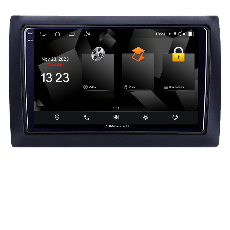 Navigatie dedicata Nakamichi Fiat Stilo 5510-STILO  Android Octa Core 720p 4+64 DSP 360 camera carplay android auto