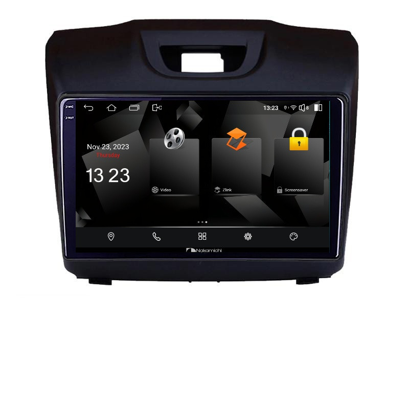 Navigatie dedicata Nakamichi Isuzu D-Max Quad Core 5960Pro-2234 Android Octa Core Qualcomm 2K Qled 8+128 DTS DSP 360 4G Optical