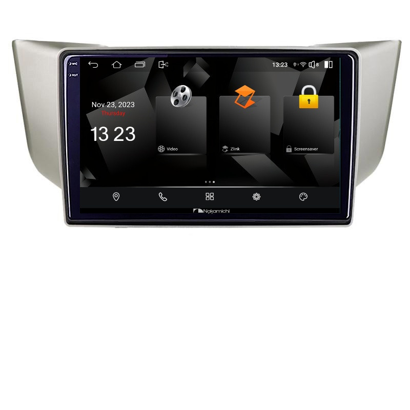 Navigatie dedicata Nakamichi Lexus RX 2003-2009 5510- rx-03 Android Octa Core 720p 4+64 DSP 360 camera carplay android auto