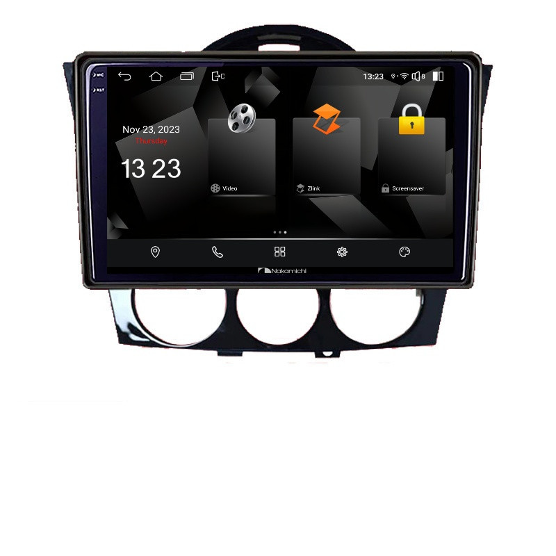 Navigatie dedicata Nakamichi Mazda RX8 2008-2011   Android Octa Core 720p 4+64 DSP 360 camera carplay android auto