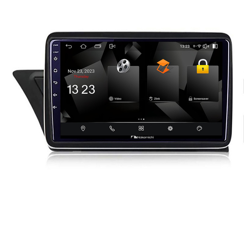 Navigatie dedicata Nakamichi Audi A4 A5 B8 cu MMI3G Android Octa Core 720p 4+64 DSP 360 camera carplay android auto