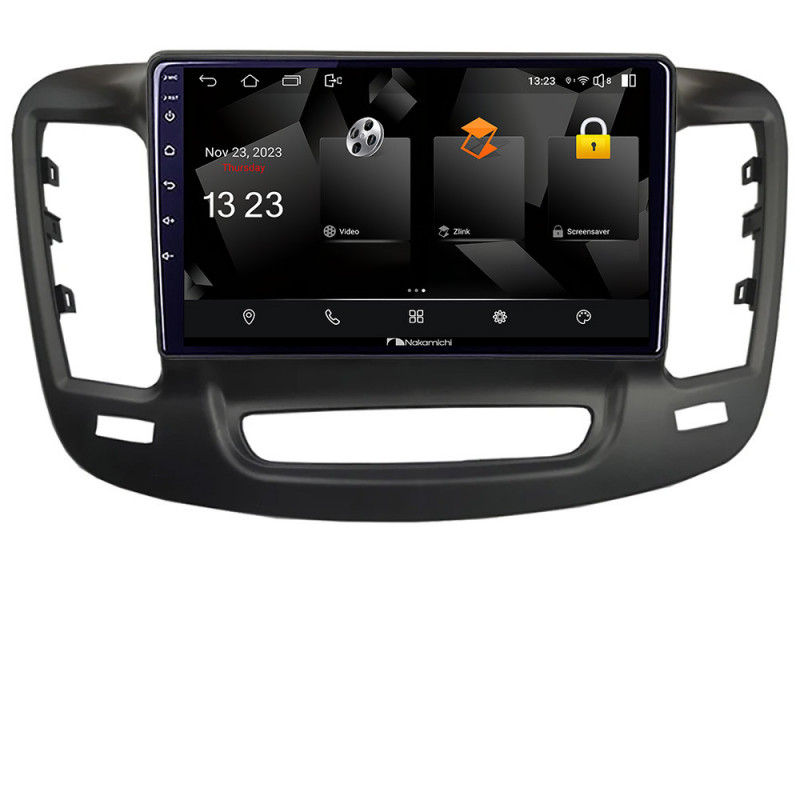 Navigatie dedicata Nakamichi Chrysler 200 2015-2019 Android Ecran 720P Quad Core 2+32 carplay android auto