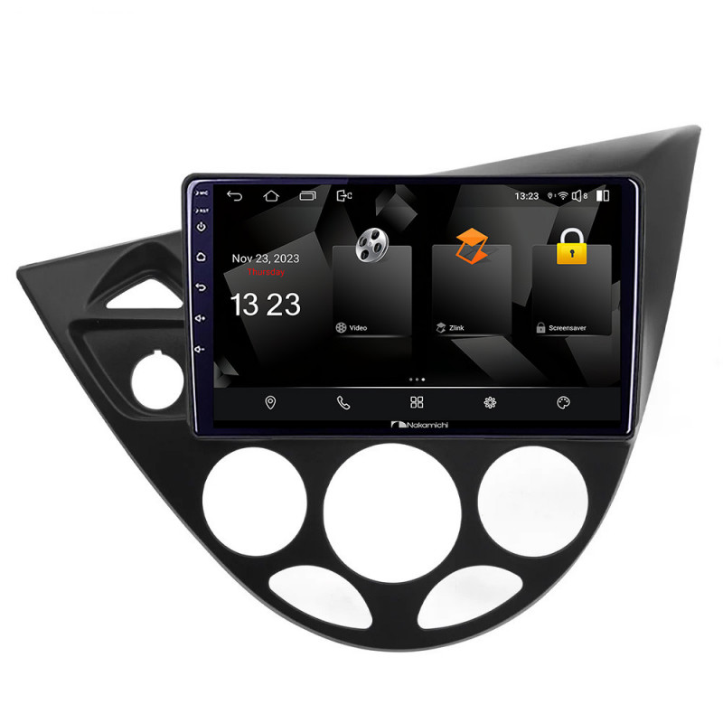 Navigatie dedicata Nakamichi Ford Focus 1 1998-2004 Android Ecran 720P Quad Core 2+32 carplay android auto