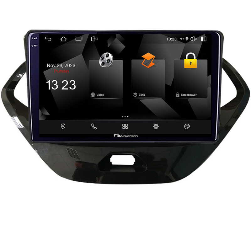 Navigatie dedicata Nakamichi Ford KA 2015-2020 Android radio gps internet octa core 8+128 carplay android auto