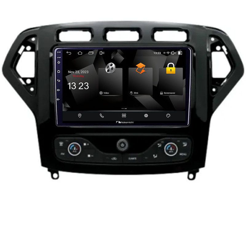 Navigatie dedicata Nakamichi Ford Mondeo 2007-2010 Android Ecran 720P Quad Core 2+32 carplay android auto