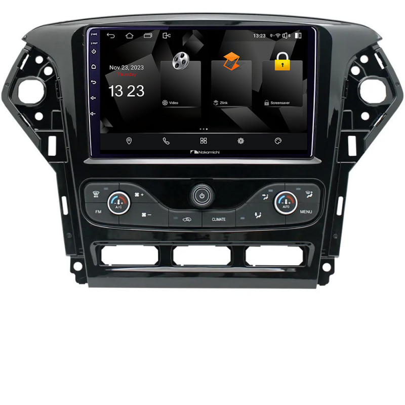 Navigatie dedicata Nakamichi Ford Mondeo 2011-2014 Android Ecran 720P Quad Core 2+32 carplay android auto