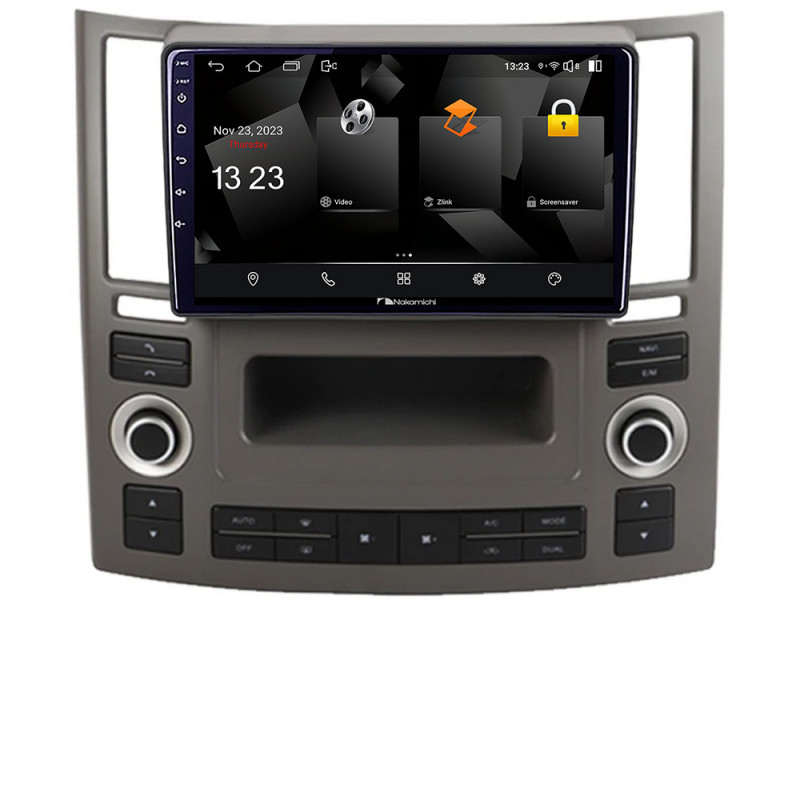 Navigatie dedicata Nakamichi Infiniti FX45 2007-2009 Android Ecran 720P Quad Core 2+32 carplay android auto