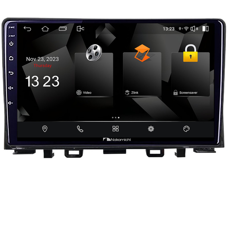 Navigatie dedicata Nakamichi Kia Rio 2019- Android Ecran 720P Quad Core 2+32 carplay android auto