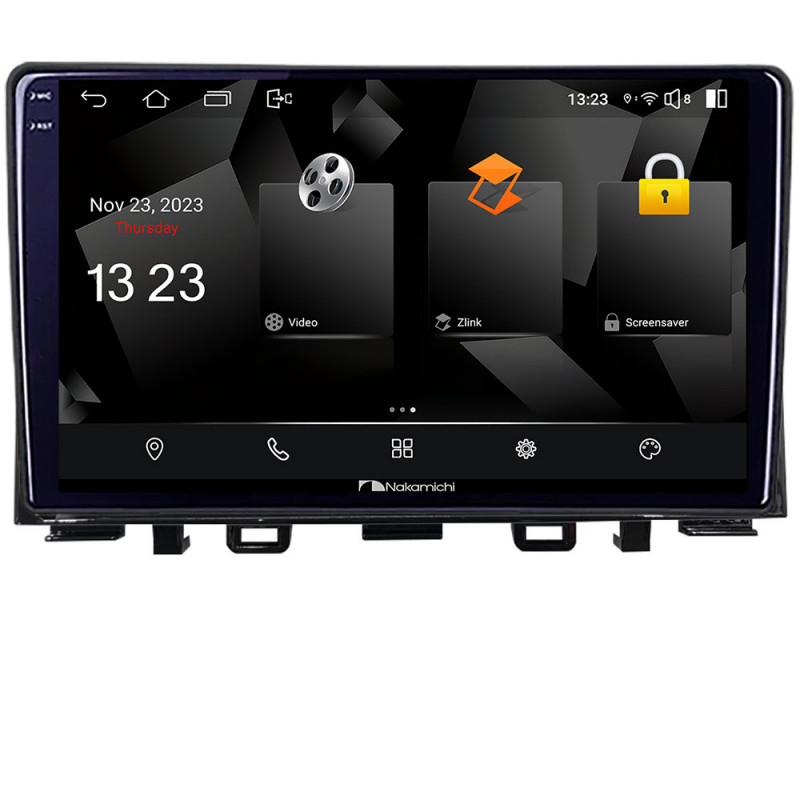 Navigatie dedicata Nakamichi Kia Rio 2019- Android radio gps internet octa core 8+128 carplay android auto