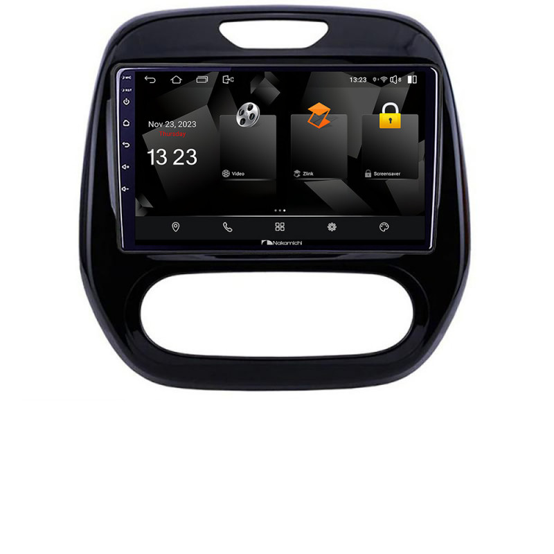 Navigatie dedicata Nakamichi Renault Captur 2013-2020 Android Octa Core 720p 4+64 DSP 360 camera carplay android auto