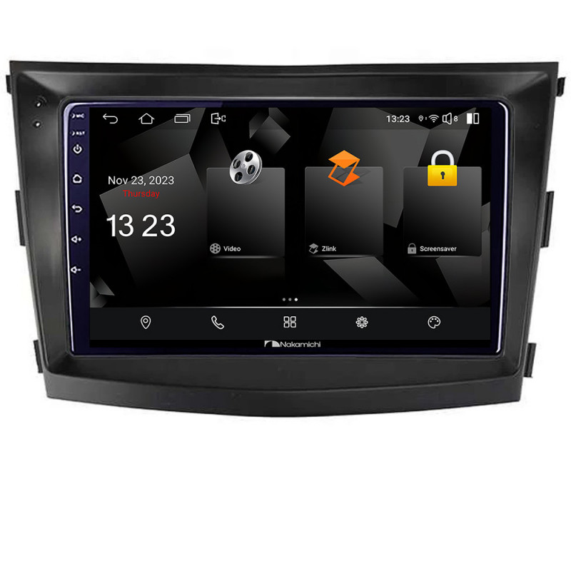 Navigatie dedicata Nakamichi SsangYong Tivoli 2015-2019 Android Ecran 720P Quad Core 2+32 carplay android auto