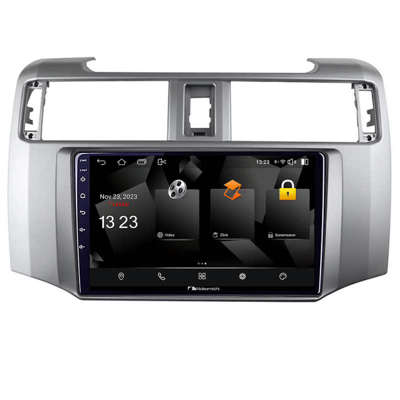 Navigatie dedicata Nakamichi Toyota 4runner 2009-2019 Android Ecran 720P Quad Core 2+32 carplay android auto