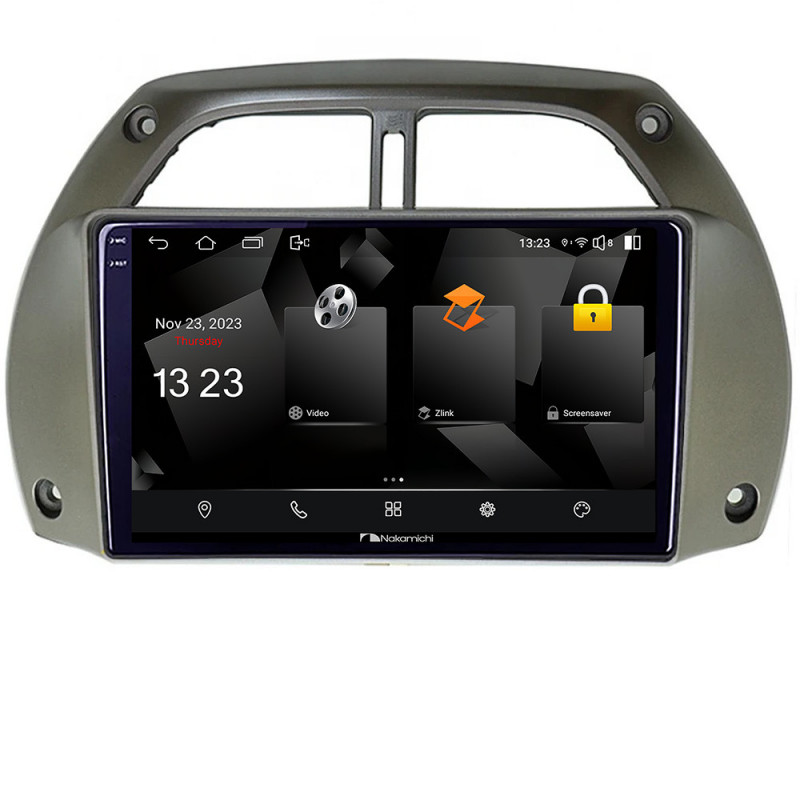 Navigatie dedicata Nakamichi Toyota Rav 4 2000-2004 Android radio gps internet octa core 8+128 carplay android auto