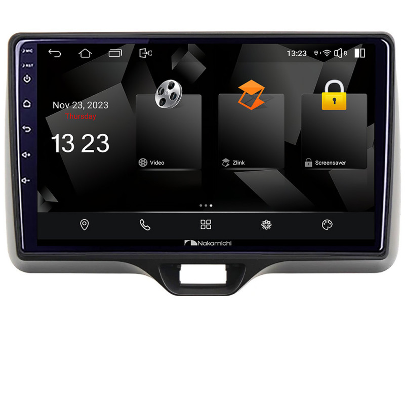 Navigatie dedicata Nakamichi Toyota Yaris 2020- Android Ecran 720P Quad Core 2+32 carplay android auto