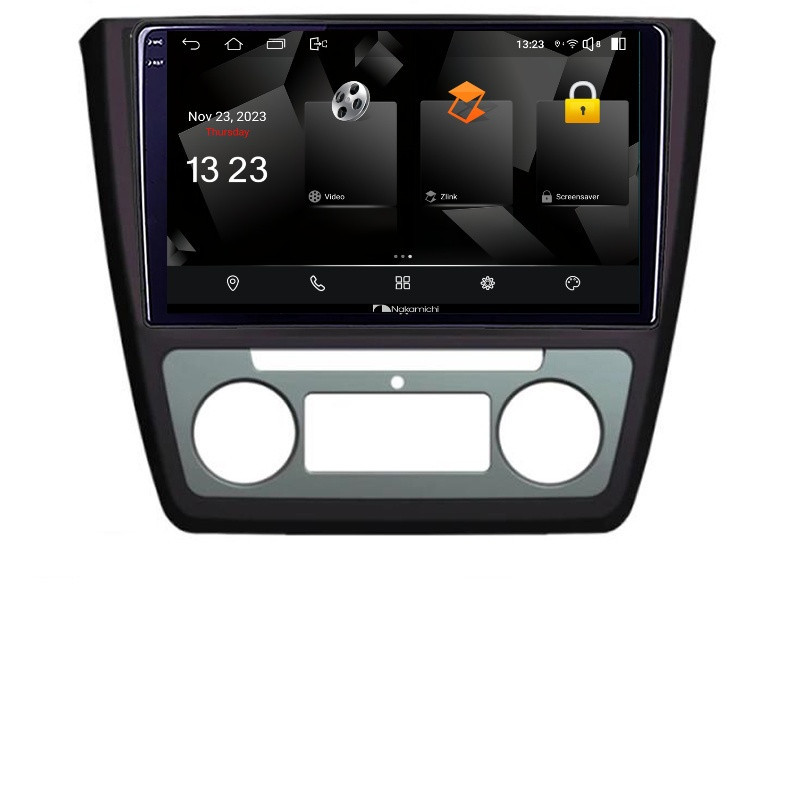 Navigatie dedicata Nakamichi Skoda Yeti 2009-2014 5510-YETI  Android Octa Core 720p 4+64 DSP 360 camera carplay android auto