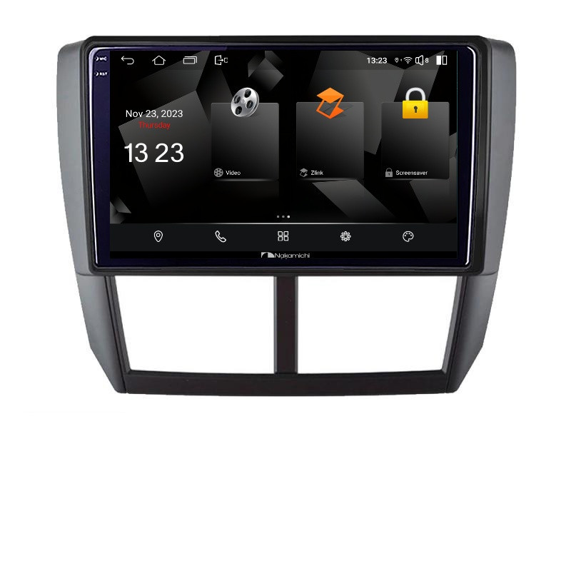 Navigatie dedicata Nakamichi Subaru Forester 2007-2013 5510-SU01 Android Octa Core 720p 4+64 DSP 360 camera carplay android auto