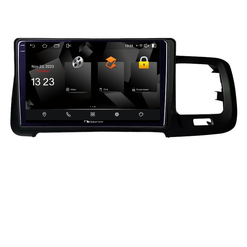 Navigatie dedicata Nakamichi Volvo S60 2008-2014 5510-s60-08 Android Octa Core 720p 4+64 DSP 360 camera carplay android auto