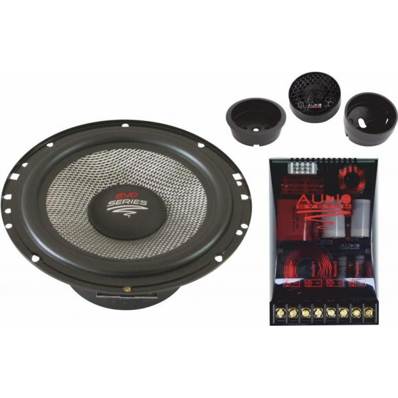 Kit Difuzoare Component Audio-System X-165 2 cai 165mm Kickbass Crossover plug\'n\'play 2x150/110 watt 3 Ohm