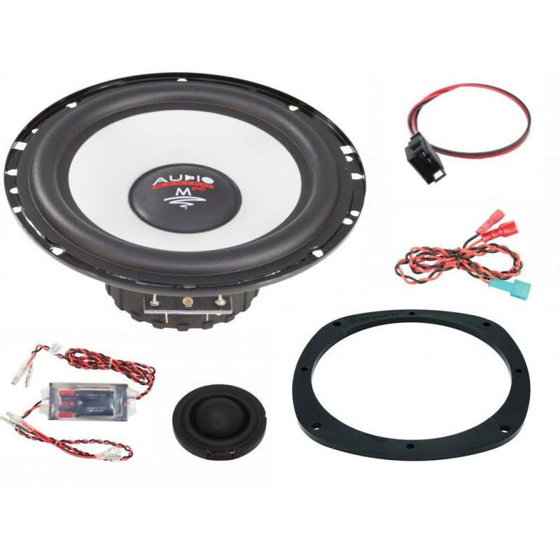 KIT Sistem component Dedicat Mercedes Sprinter m-fit 80w perfect fit pe doua cai Audio System German Sound