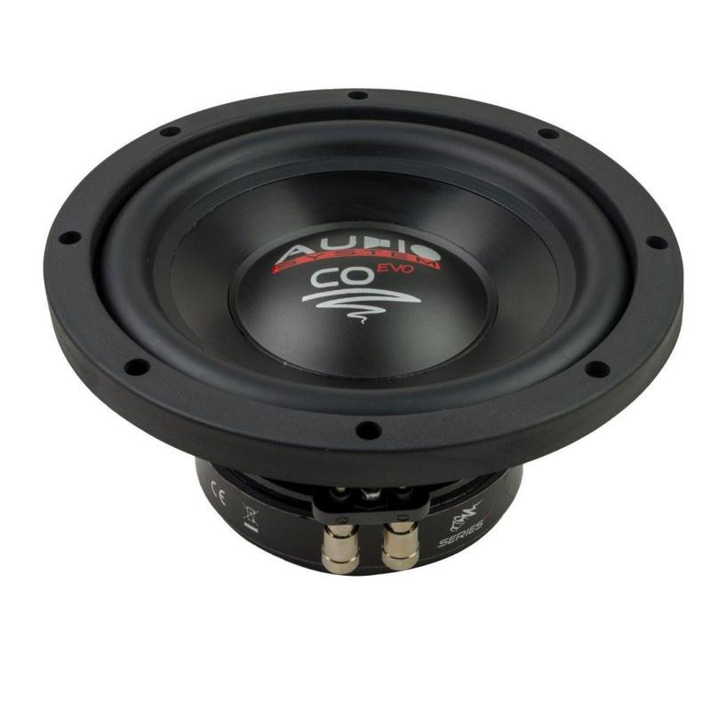 Subwoofer CU BOBINA DUBLA DE INALTA EFICIENTA DE 200 mm Seria CO 08 DC EVO 2x 140/90Watt 2/4Ohm Audio System German Sound