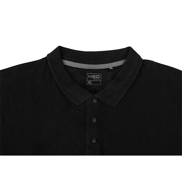 Tricou POLO DEMIN negru nr. M/50 NEO TOOLS 81-659-M - 2 | YEO