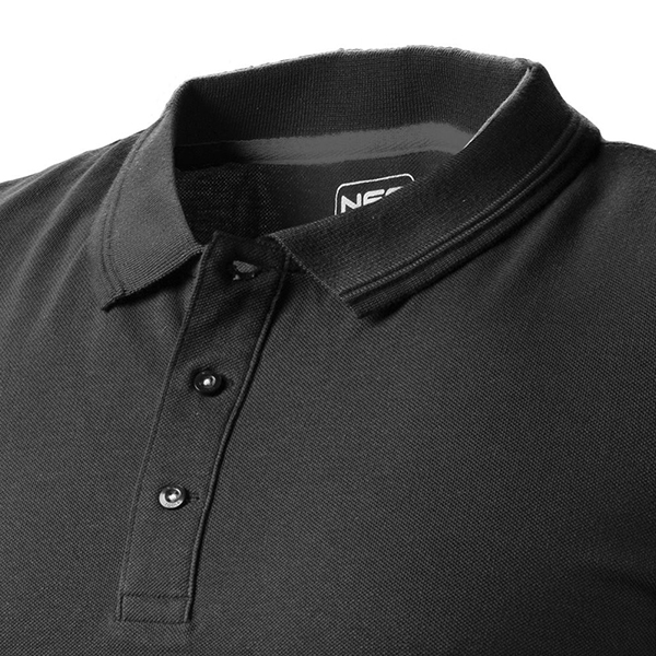 Tricou POLO DEMIN negru nr. M/50 NEO TOOLS 81-659-M - 3 | YEO