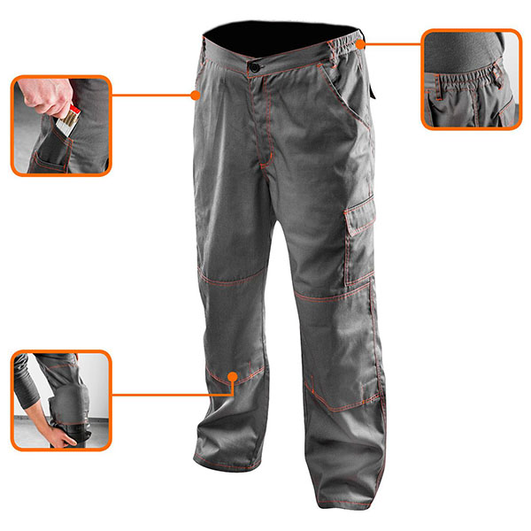 Pantaloni de lucrul nr.50 Neo Tools 81-420-M - 4 | YEO