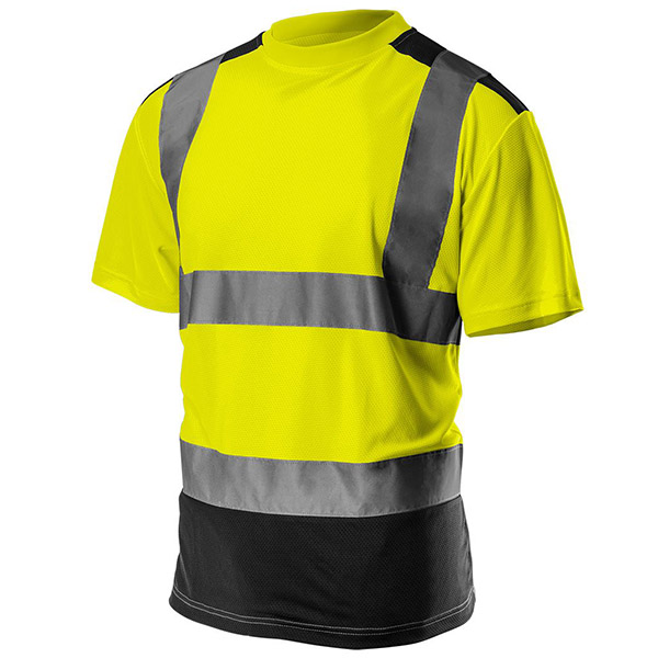 Tricou de avertizare galben/negru nr.S/48 Neo Tools 81-730-S - 2 | YEO