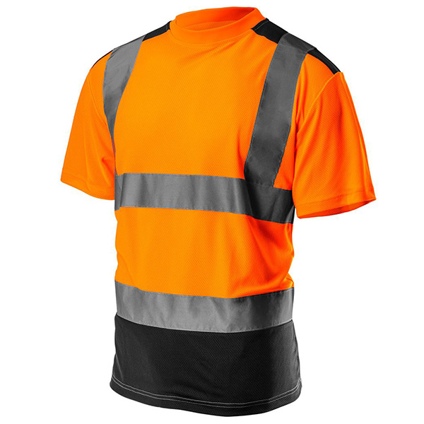 Tricou de avertizare portocaliu/negru nr.S/48 Neo Tools 81-731-S - 2 | YEO