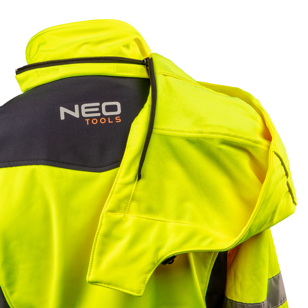 Jacheta de lucru reflectorizanta softshell galbena nr.58 Neo Tools 81-700-XXL