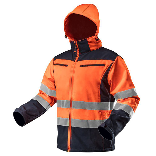 Jacheta de lucru reflectorizanta softshell portocalie nr.50 Neo Tools 81-701-M - 4 | YEO