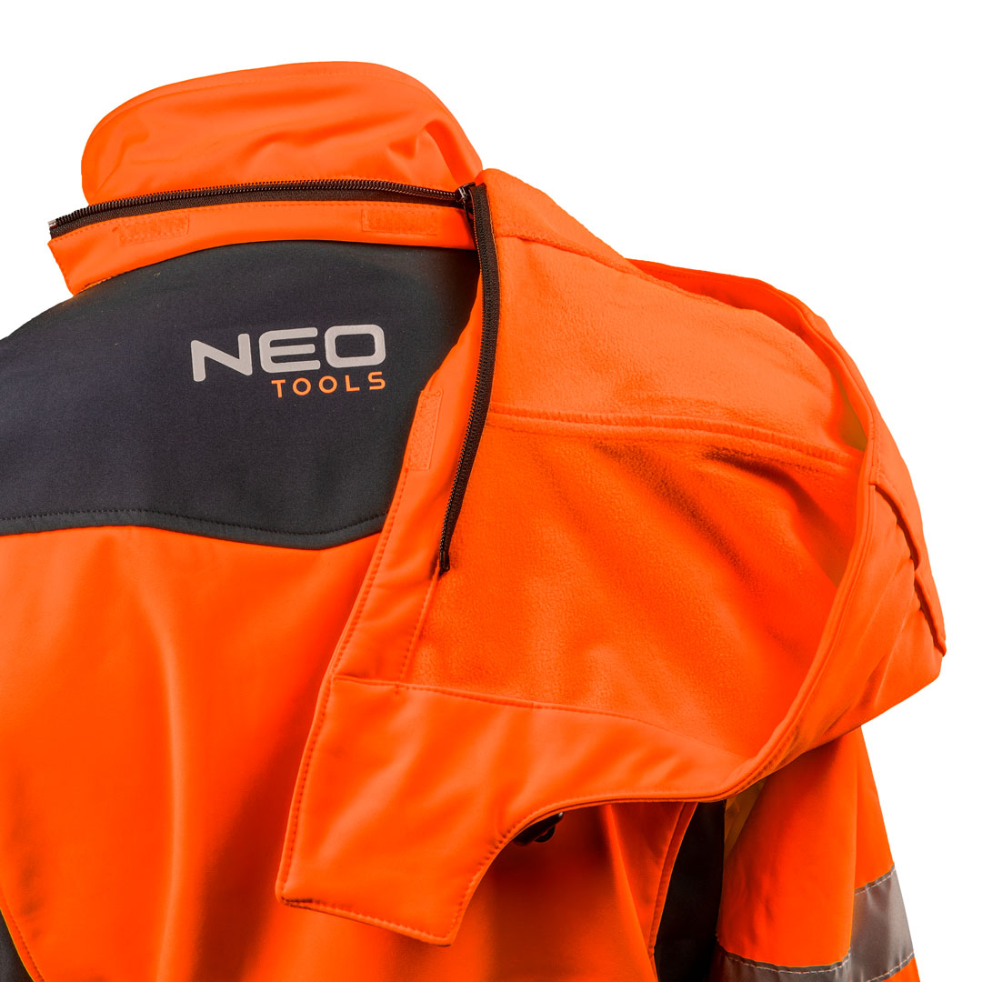 Jacheta de lucru reflectorizanta softshell portocalie nr.50 Neo Tools 81-701-M - 2 | YEO