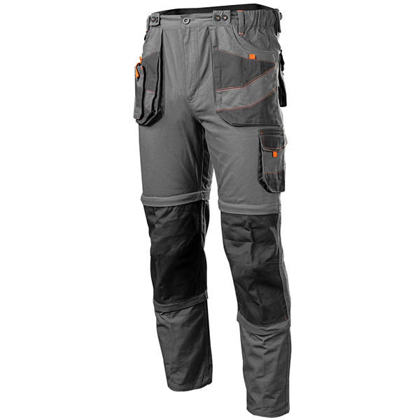 Pantaloni cu bretele 6 in 1, 100% bumbac nr.M/50 NEO TOOLS 81-321-M - 3 | YEO